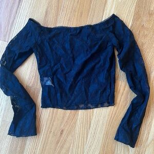 SHEIN lace long sleeve